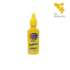 Acricor Cola Relevo Brilliant 20g (Unidade)