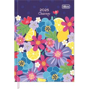 Agenda Costurada Diária Charme Tilibra (Sortido)