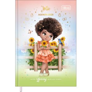 Agenda Costurada Diária Petit 10,5 X 14,8cm Jolie 2025 Tilibra (Sortido)