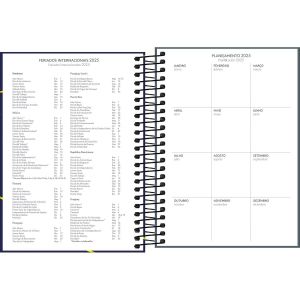 Agenda Espiral Diária D+ Masculina Tilibra (Sortido)