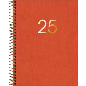 Agenda Executiva Espiral Diária 17,7 X 24cm Lume 2025 Tilibra (Sortido)