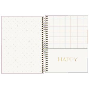 Planner Espiral 17,7 X 24cm Happy 90g 2025 Tilibra (Sortido)