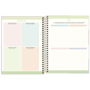 Planner Espiral 17,7 X 24cm Happy 90g 2025 Tilibra (Sortido)