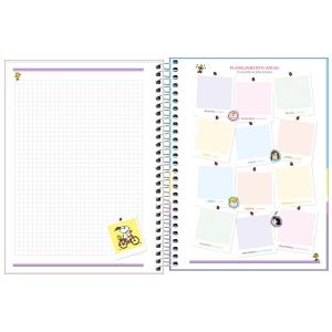 Planner Espiral 17,7 X 24cm Snoopy 2025 Tilibra (Sortido)