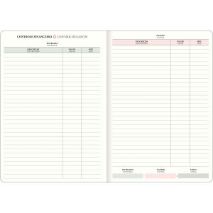 Planner Grampeado 17,8 X 25,4 Cm West Village 90G 2025 Tilibra (Sortido)