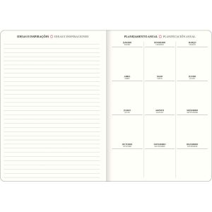 Planner Grampeado 17,8 X 25,4 Cm West Village 90G 2025 Tilibra (Sortido)