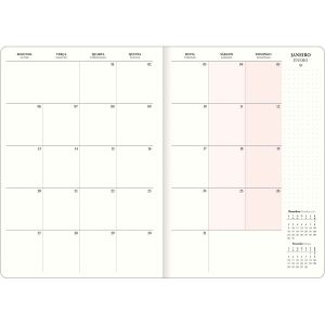 Planner Grampeado 17,8 X 25,4 Cm West Village 90G 2025 Tilibra (Sortido)