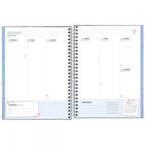 Planner Espiral 17,7 x 24 cm Glow 2022