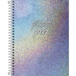 Planner Espiral 17,7 x 24 cm Glow 2022