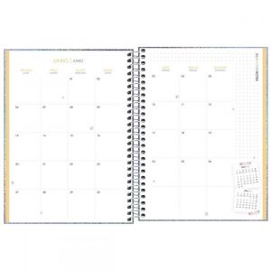 Planner Espiral 17,7 x 24 cm Glow 2022