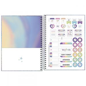 Planner Espiral 17,7 x 24 cm Glow 2022