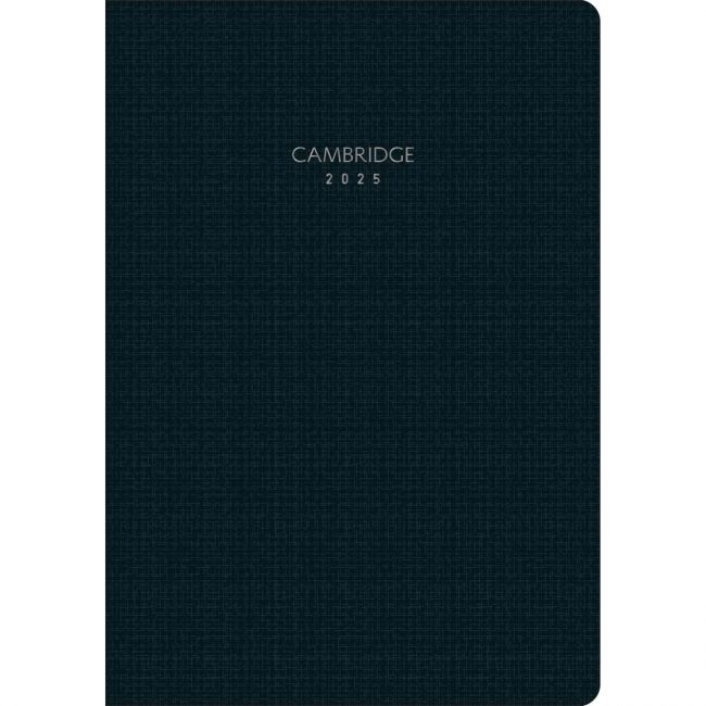 Agenda Planner Grampeada Cambridge 2025 Preta Tilibra (Sortido)