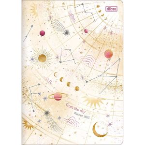 Agenda Planner Grampeada Magic 90g 2025 Tilibra (Sortido)