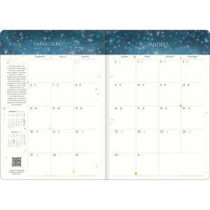 Agenda Planner Grampeada Magic 90g 2025 Tilibra (Sortido)