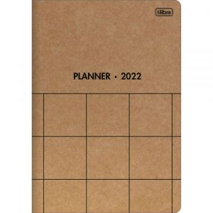 Planner Grampeado 17,8 x 25,4 cm Kraftwork 90 G 2023 (Sortido)