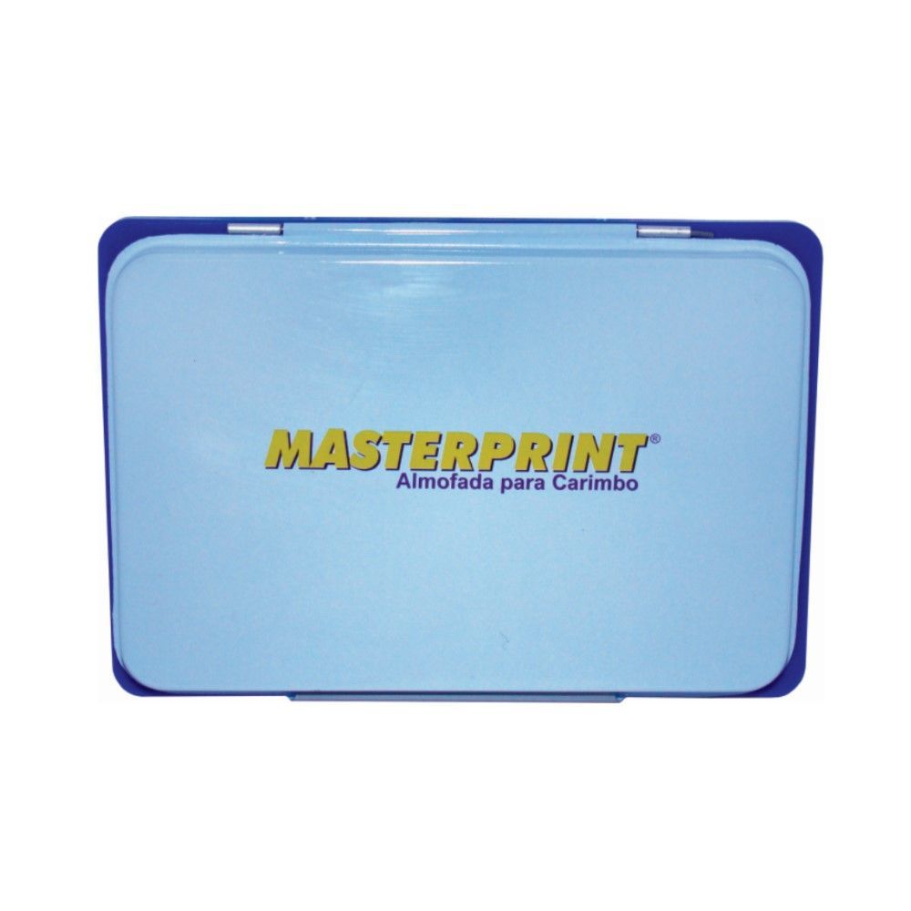 Almofada para Carimbo nº3 Azul Masterprint MP 772