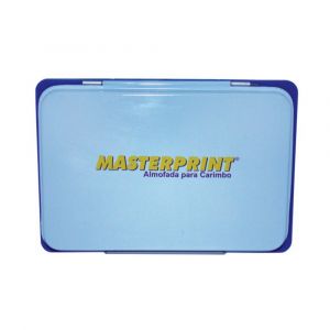 Almofada para Carimbo nº3 Azul Masterprint MP 772