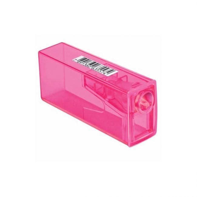 Apontador C/ Depósito Rosa Neon Faber-Castell (Unidade)