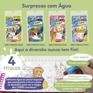 Surpresas com Água! Unicórnios