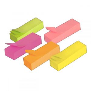 Bloco Adesivo Tili Notes 50x15mm 500 Folhas 5 Cores