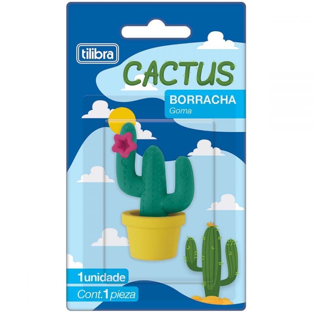 BORRACHA ESCOLAR CACTUS