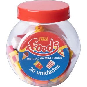 Borracha Foods Mini Pote 20 Unidades