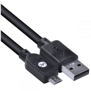 Cabo USB x Micro USB B 2.0 - 5 pinos - 1 Metro - MUSB-1 - Preto