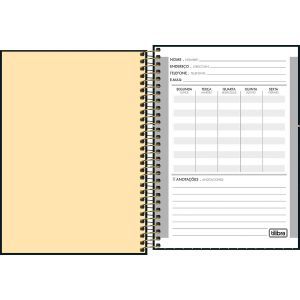 Caderno Espiral 1/4 Capa Dura West Village 80 Folhas Tilibra (Sortido)