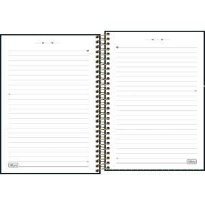 Caderno Espiral 1/4 Capa Dura West Village 80 Folhas Tilibra (Sortido)