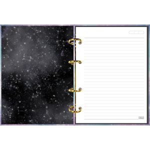 Caderno Argolado Cartonado Colegial Magic 160 Folhas