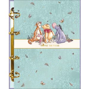 Caderno Argolado Cartonado Colegial Pooh 80 Folhas Tilibra (Sortido)