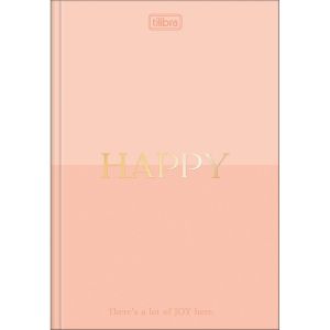 Caderno Brochura 1/4 Capa Dura Happy 80 Folhas Tilibra (Sortido)