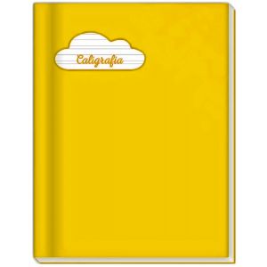 Caderno Brochura Caligrafia Capa Dura 40 Folhas Credeal