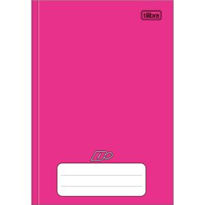 Caderno Brochura Capa Dura 1/4 D+ 96 Folhas (Unidade)