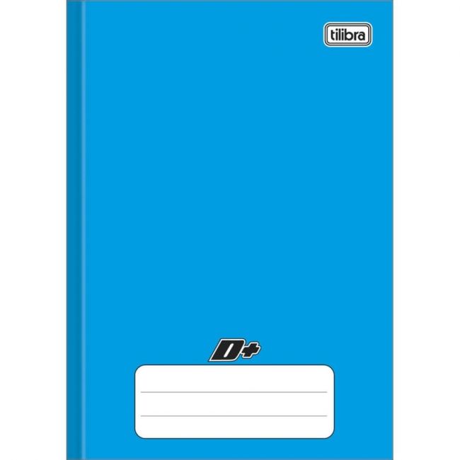 Caderno Brochura Capa Dura 1/4 D+ Azul 96 Folhas Tilibra (Sortido)