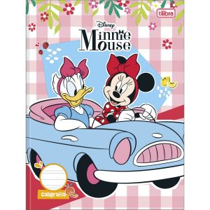 Caderno Brochura Capa Dura Caligrafia Minnie 40 Folhas (Sortido)