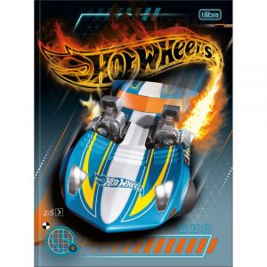 Caderno Brochura Capa Dura Universitário Hot Wheels 48 Folhas (Sortido)