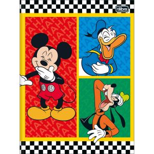 Caderno Brochura Capa Dura Universitário Mickey 80 Folhas (Sortido)