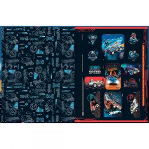 Caderno de Caligrafia Brochura Capa Dura Hot Wheels 40 Folhas (Sortido)