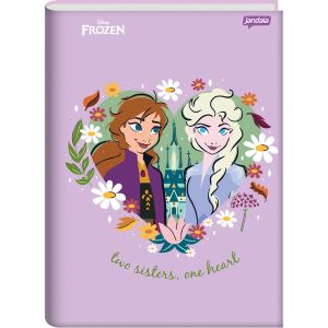 Caderno Brochura Universitário Capa Dura Frozen 80 Folhas Jandaia (Sortido)