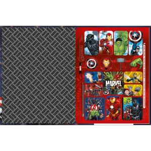 Caderno Brochura Universitário Capa Dura Avengers ASB 48 Folhas (Sortido)