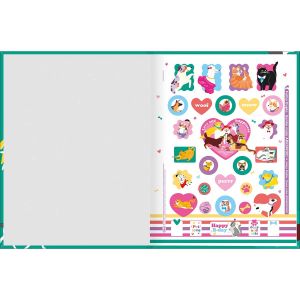 Caderno Brochura Universitário Capa Dura Hug Me 80 Folhas Tilibra (Sortido)