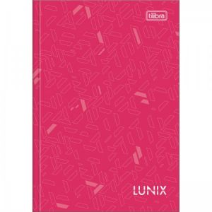 Caderno Brochura Capa Dura Universitário Lunix 40 Folhas (Sortido)