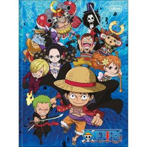 Caderno Brochura Capa Dura Universitário One Piece 80 Folhas Tilibra (Sortido)