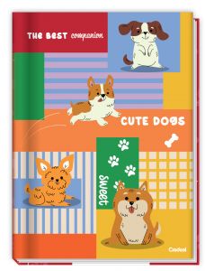 Caderno Brochura Universitário Capa Dura Pet Fun 80 Folhas Credeal (Sortido)