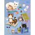 Caderno Brochura Universitário Capa Dura Purrfect Cat 80 Folhas Tilibra (Sortido)