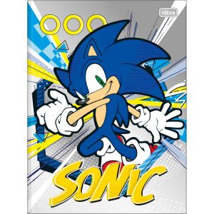 Caderno Brochura Universitário Capa Dura Sonic 48 Folhas Tilibra (Sortido)