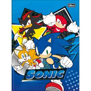 Caderno Brochura Universitário Capa Dura Sonic 48 Folhas Tilibra (Sortido)