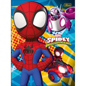 Caderno Brochura Capa Dura Universitário Spidey 80 Folhas Tilibra (Sortido)