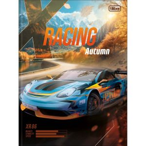 Caderno Brochura Universitário Capa Dura X-Racing 48 Folhas Tilibra (Sortido)